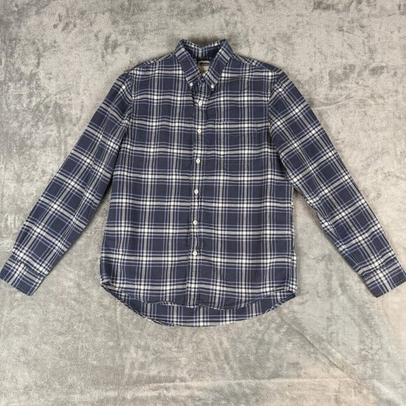 Denim & Supply Ralph Lauren Shirt Mens Medium Regular Fit Utility Button Plaid - Picture 1 of 7